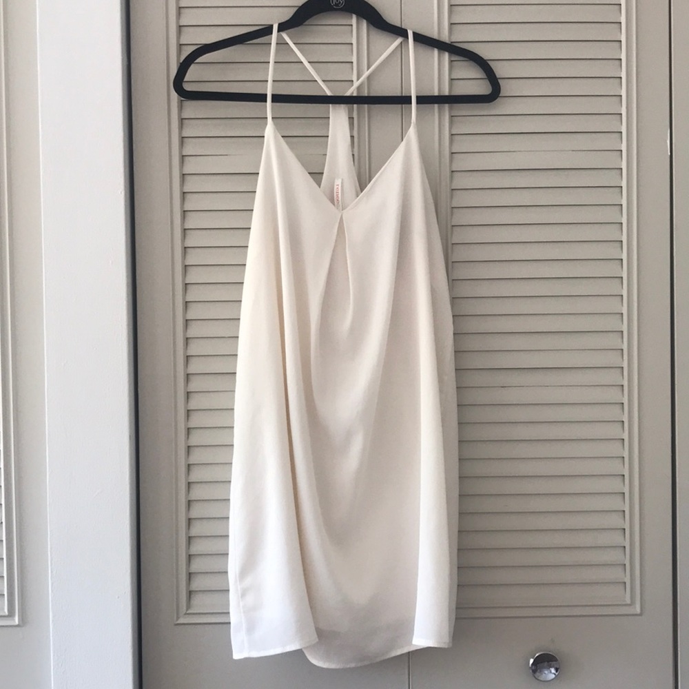 Renee C. white dress